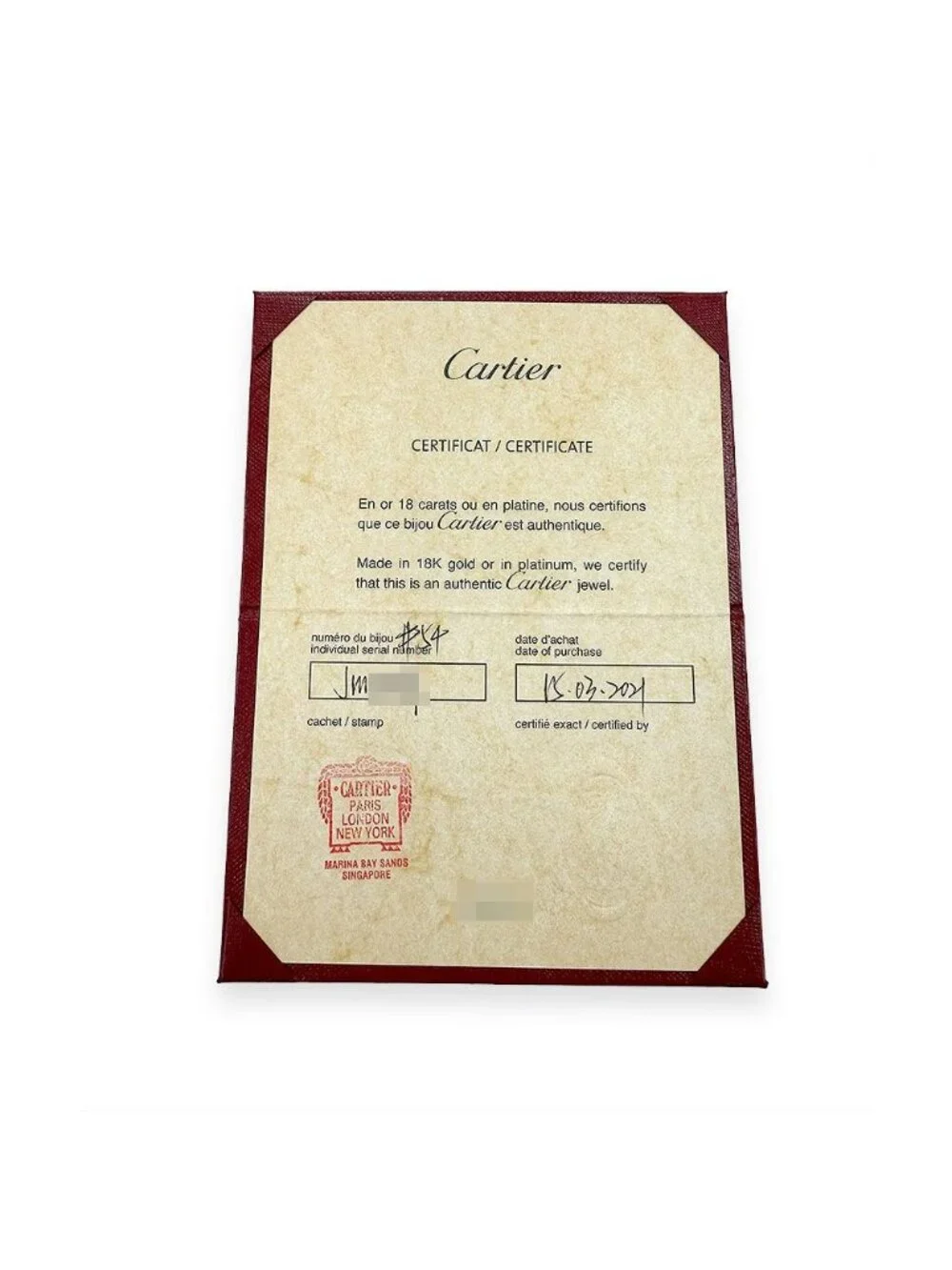 Cartier Juste un Clou Classic Ring